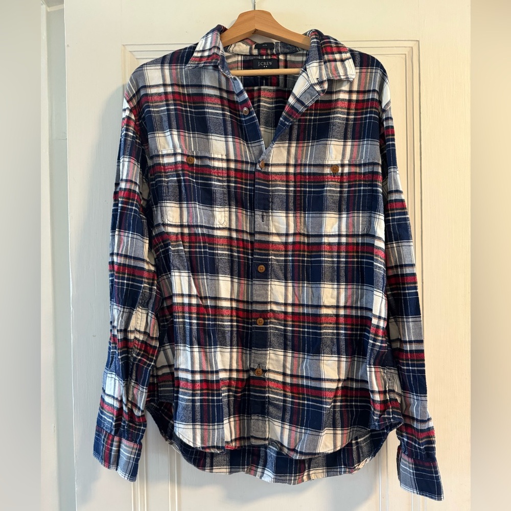 J. Crew slim men’s flannel